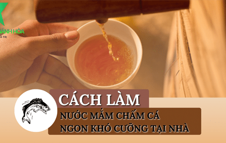 cách làm nước mắm chấm cá